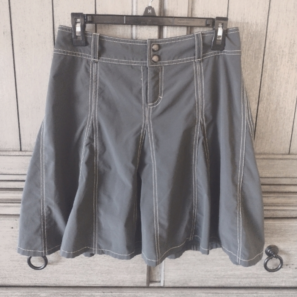 Athletic Gray Skort - Tennis or Hiking Skort -size 4